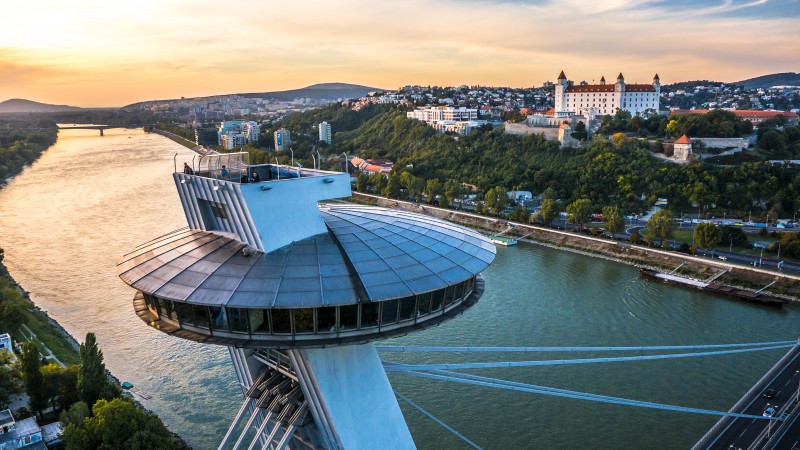 UFO Observation Deck & SNP Bridge